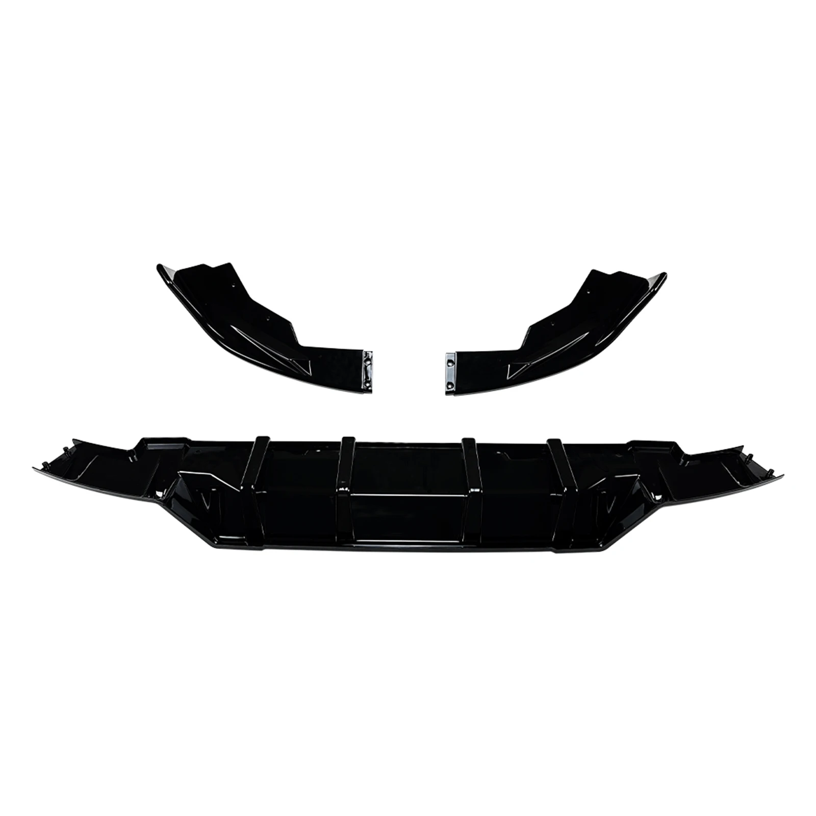 Car Rear Bumper Diffuser Bracket Spoiler Lip Boot Splitter Trim For BMW 1 Series F70 M Sport 2025 image 3