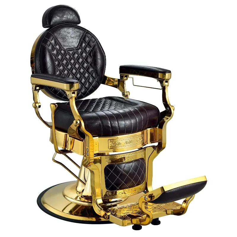 Wholesale Black Modern Beauty Salon Equipment Heavy Hydraulic Hair Professional Barber Chair for Men