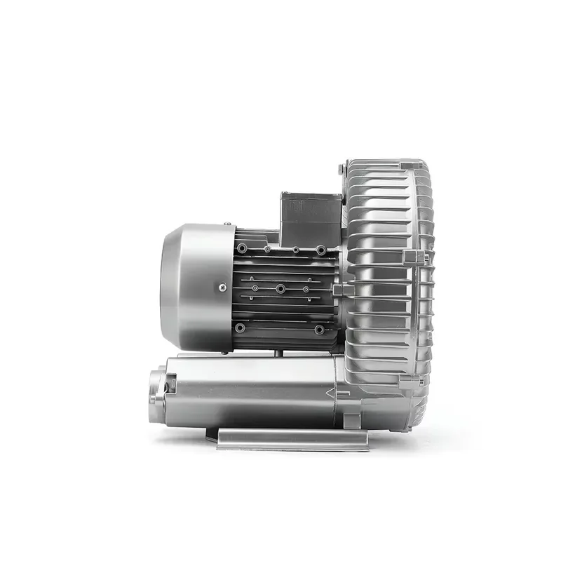 for 380V 11kW High Pressure AC Oil-free Aluminum Side Channel Blower OEM Industrial Air Blower for Wastewater Treatment