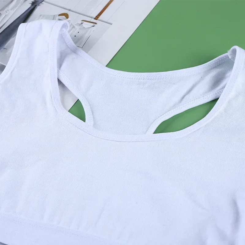 Solid Color Non-steel Ring Vest-style Sports Underwear, Fitness Trend Bra, Cotton Underwear image 3