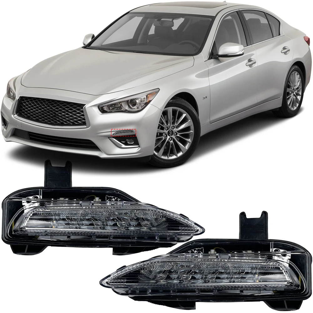 

Противотуманный поворотный сигнал светильник ential лампа для Infiniti Q50 Q50S Sport 2014-2020