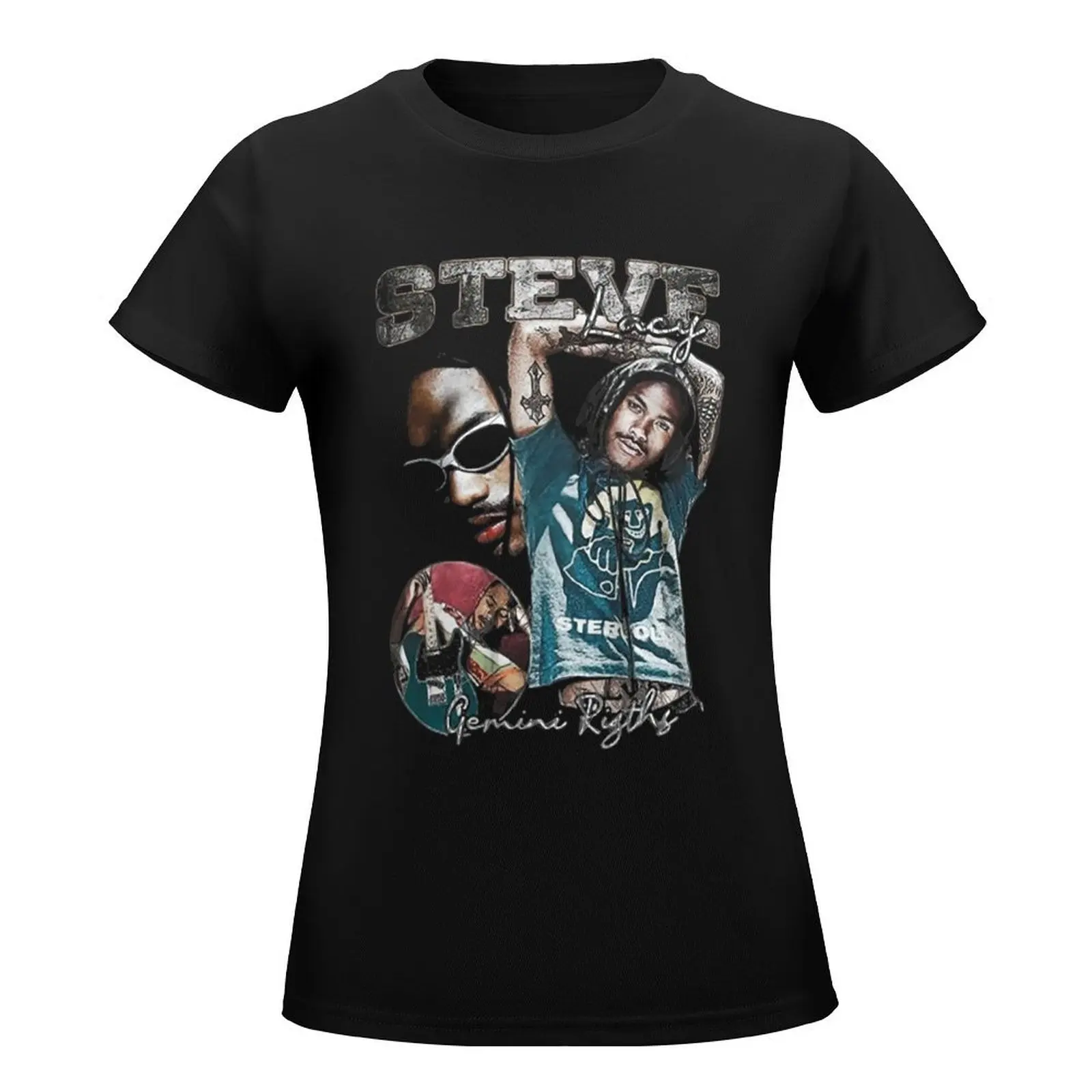 Steve Lacy 7 T-Shirt oversized blanks cute clothes female t shirts for Women loose fit