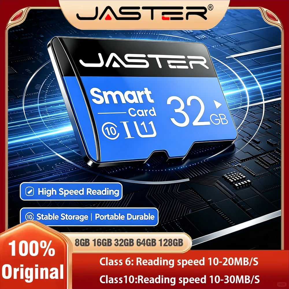 Original TFCard SD Card 4GB 8GB 16GB 32GB 64GB 128GB Flash Class 10 SD Card Memory Card 128GB Memory Cards for Phone Blue