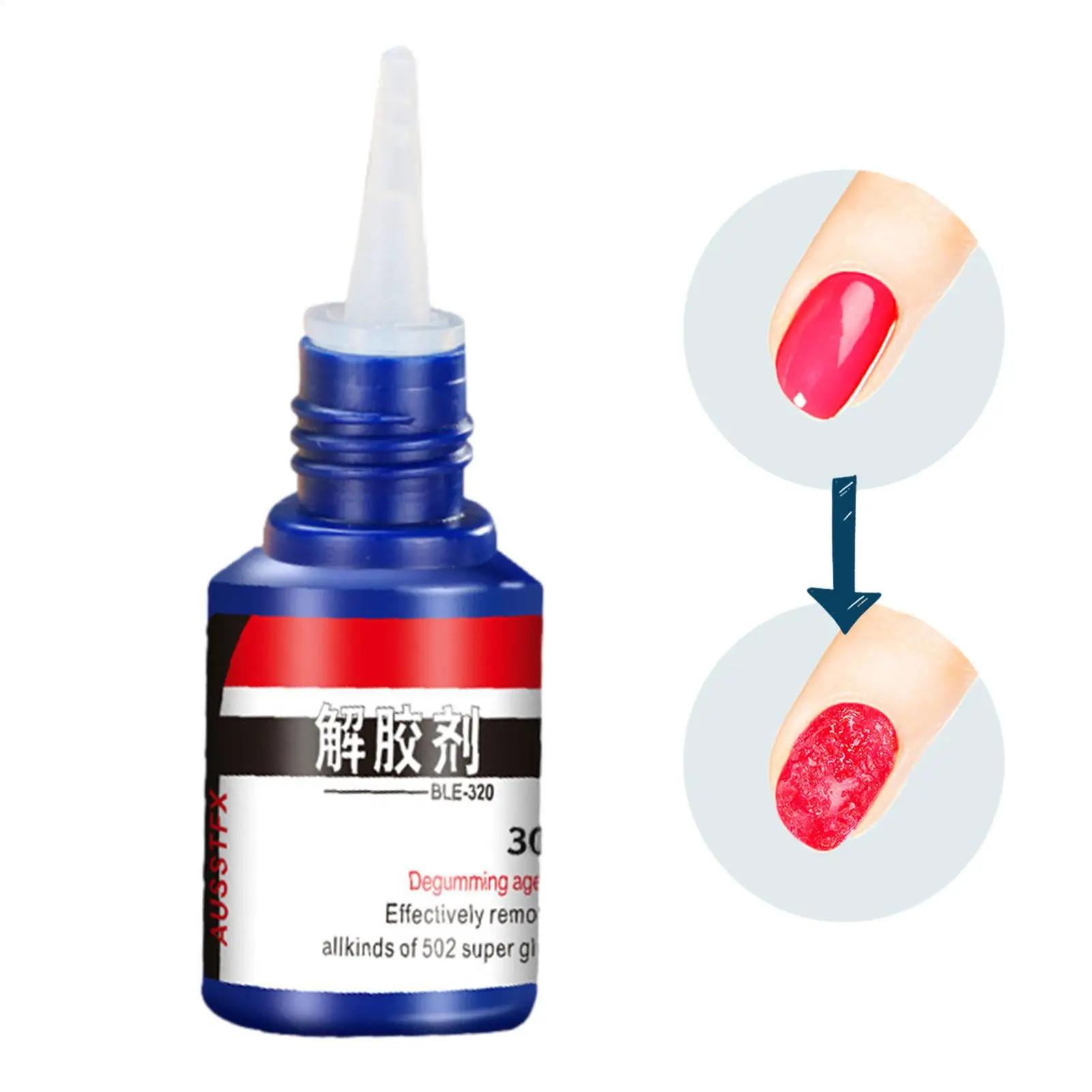 Multipurpose Superglue Remover Cleaner Glue Adhesive Debonder Nail glue Resin Liquid Glue Debonder Remover Cleaning Adhesive