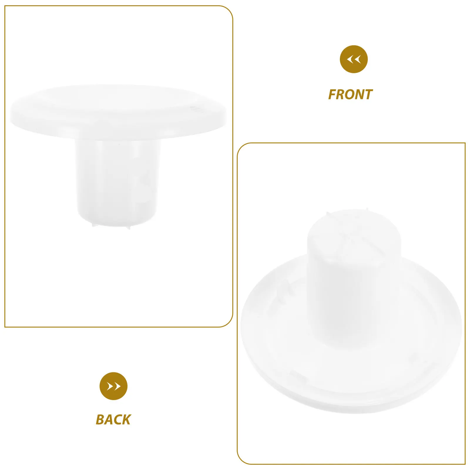 Water Dispenser Barrel Cover Spout Cap Top Lid Replacement for Water Cooler Bottles Universal Fit PP Material Easy Clean Home