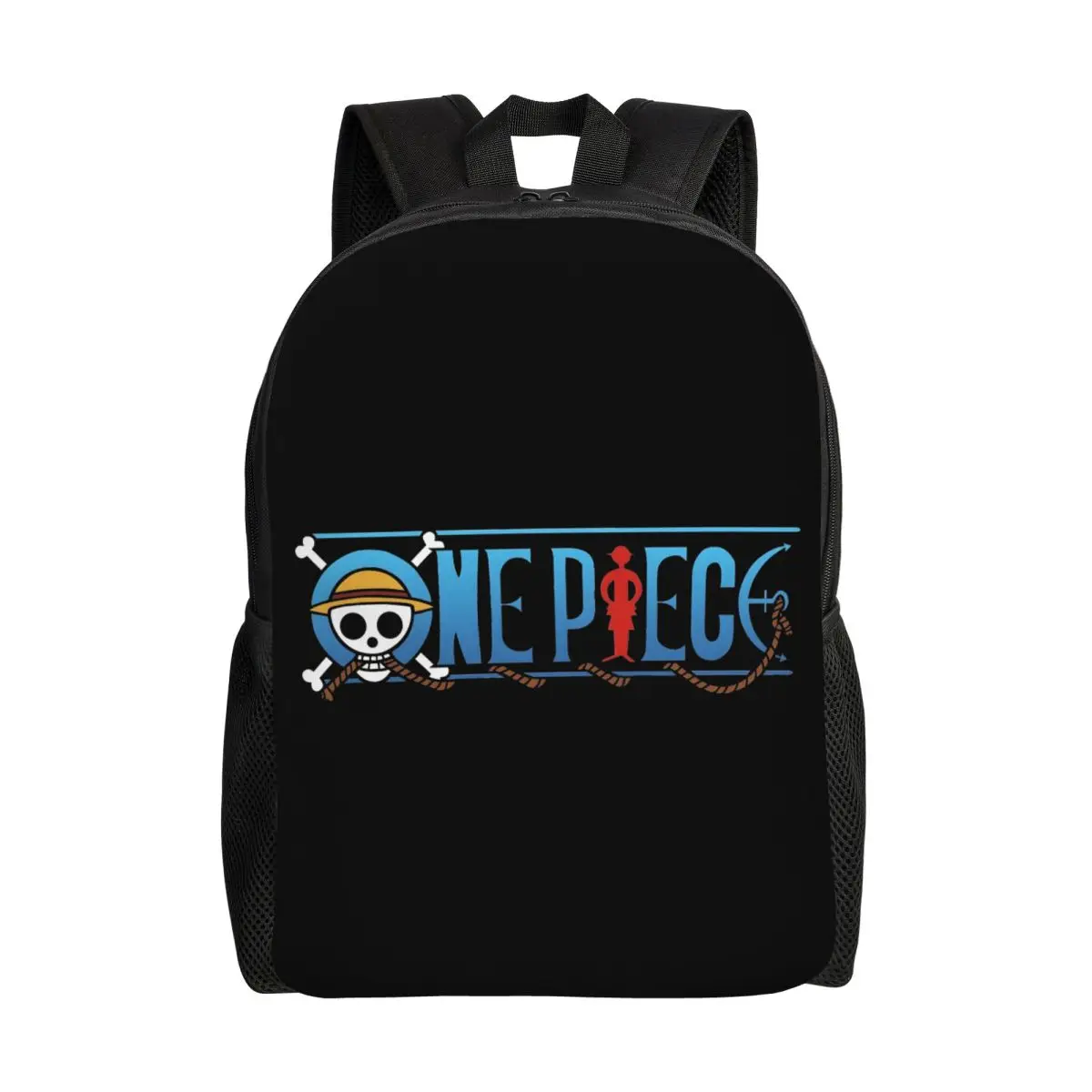 

Custom Ones Pieces Logo Laptop Backpack Women Men Basic Bookbag for College School Student Bag