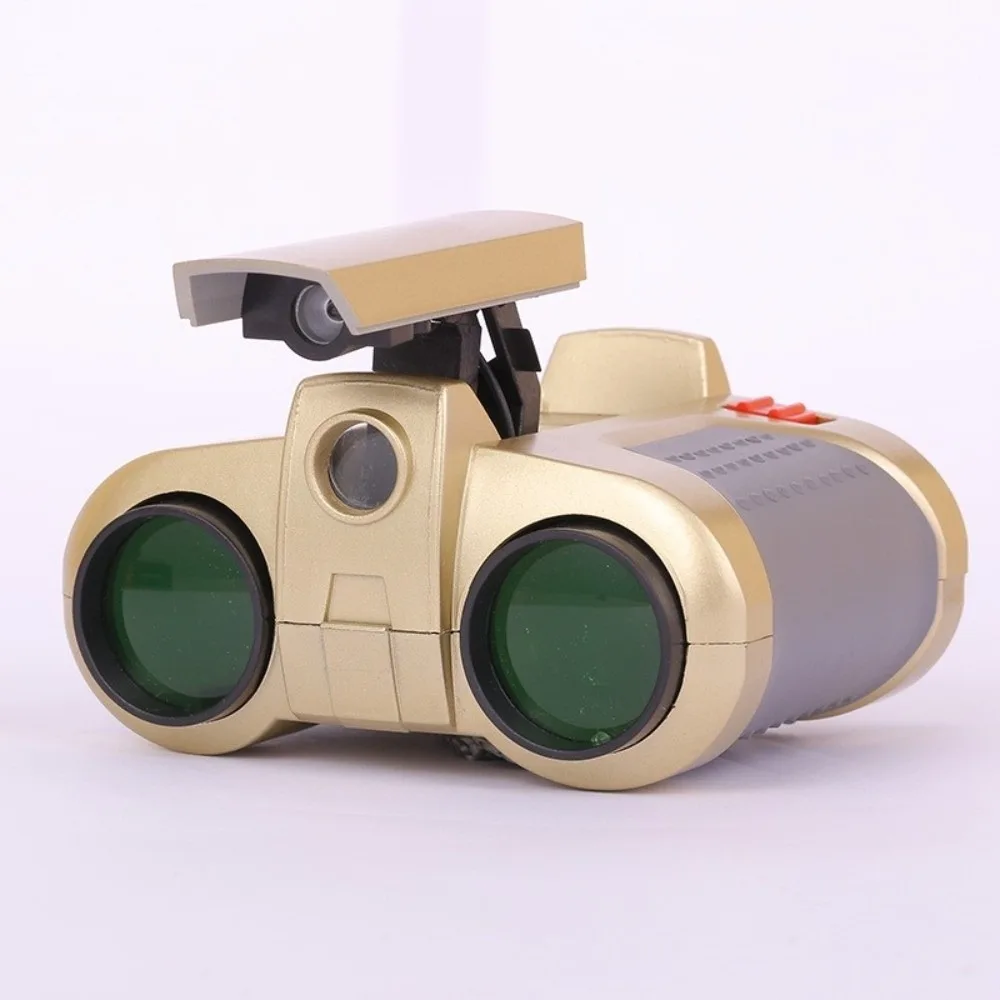 

Portable Binocular Telescope ABS "4x30" Magnification Night Vision Binoculars Red Coated Lens Pop-up Design Foldable Telescope