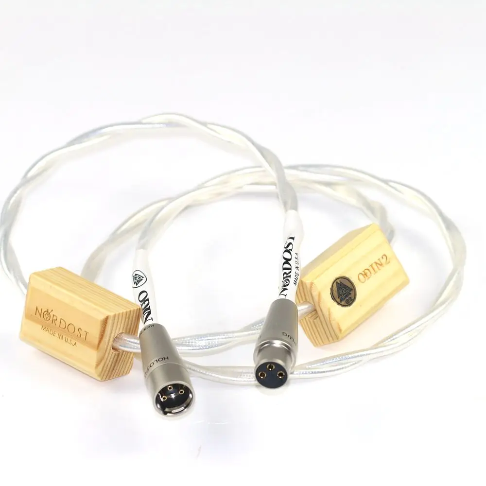 Original Nordost Odin2 Supreme Reference Grade Sterling Silver 110Ω AES/EBU Coaxial Digital Cable XLR Plug Audio cable