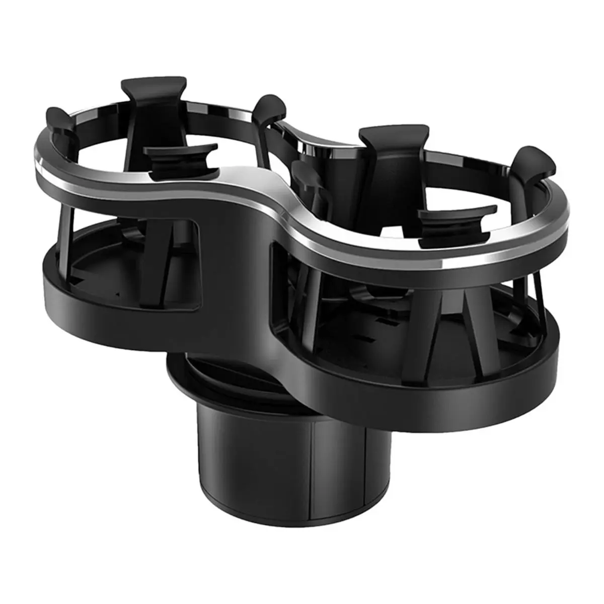 【TODAY-BUY】~@ Automotive Cup Holder with Large Capacity Bottle Organizer, Adjustable Mounting Base for Cars RVs Trucks