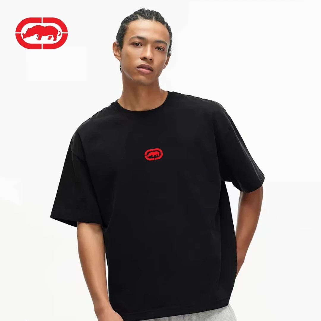 Ecko 2026 Street Fashion Hip Hop Skateboarding Cotton T-shirt Ecko Ultra Short Sleeve T-shirt