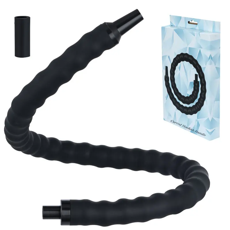 Lazy silicone handle hookah god hose game hookah accessories free hands