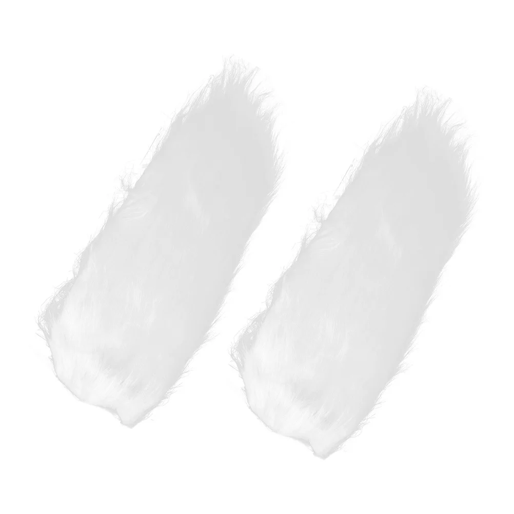 2 Stuks Realistische Witte Baarden Snorren Halloween Kostuum Accessoires Faux Gezichtshaar Kinderen Volwassenen Cosplay Feestartikelen