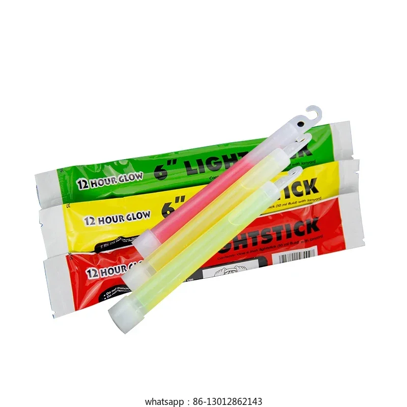 

Emergency rescue 6 inch military regulations tactical glow stick luminous light stick outdoor adventure life saving stick