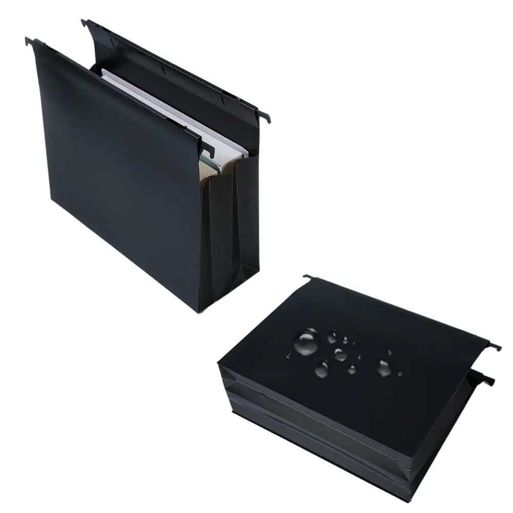 

Document PP Hanging Folder A4 Bilateral Hook File Folder Waterproof Side Expandable Design Test Paper Storage Organizer