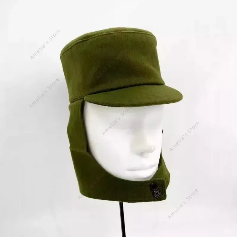 1940s The Second Chinese Civil War Northeast Field Cap Men Historical reproduction Hat
