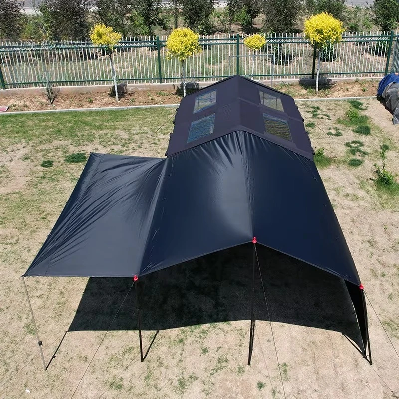 Camping Inflatable Waterproof Tent Outdoor Popular Style Cotton Cloth Comfortable Tent Four Seasons Use