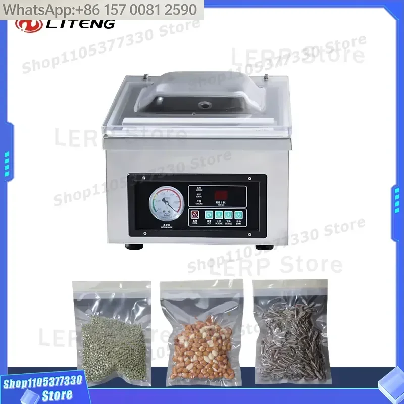 Household Small Portable DZ-260 Vacuum Packaging Machine Food Grains Chemical Pouch Bags Packing