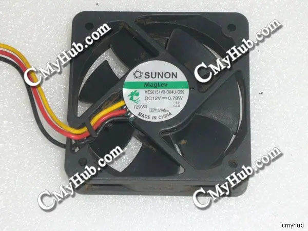 For Sunon ME50151V3-D04U-G99 Cooling Fan DC12V 0.78W 3Pin 5cm 50mm 5015 50x50x15mm ME50151V3-D04U-G99