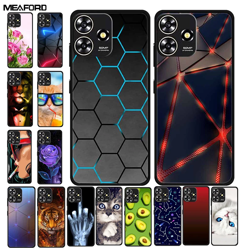 Funda de teléfono para ZTE Blade V50 Smart Case a prueba de golpes TPU Fundas de silicona suave para ZTE Axon 50 Lite 8050 V50 Smart Luxury Coque
