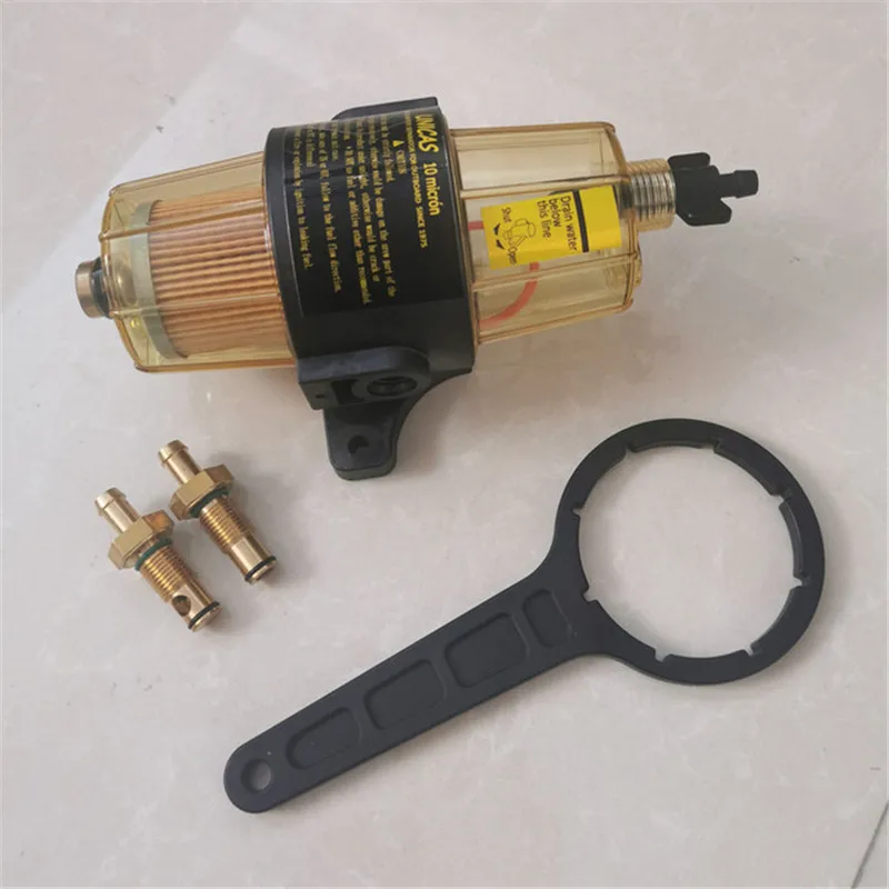 UF-10K Fuel Filter Oil-Water Separator Fuel Filter Assembly Suitable for Yamaha Suzuki Tohatsu Mercury Outboard Engine