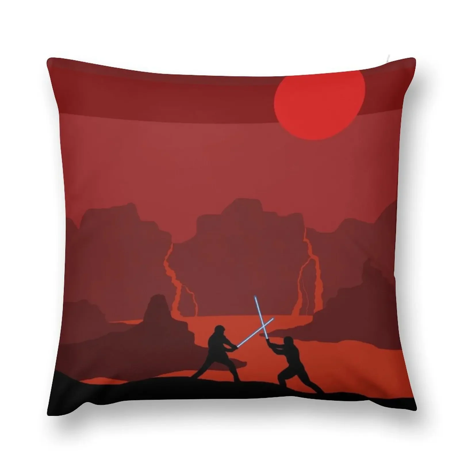 

Mustafar Final Battle Version 2 Throw Pillow Room decorating items Decorative Sofa Cushion Sofa Covers For Living Room pillow