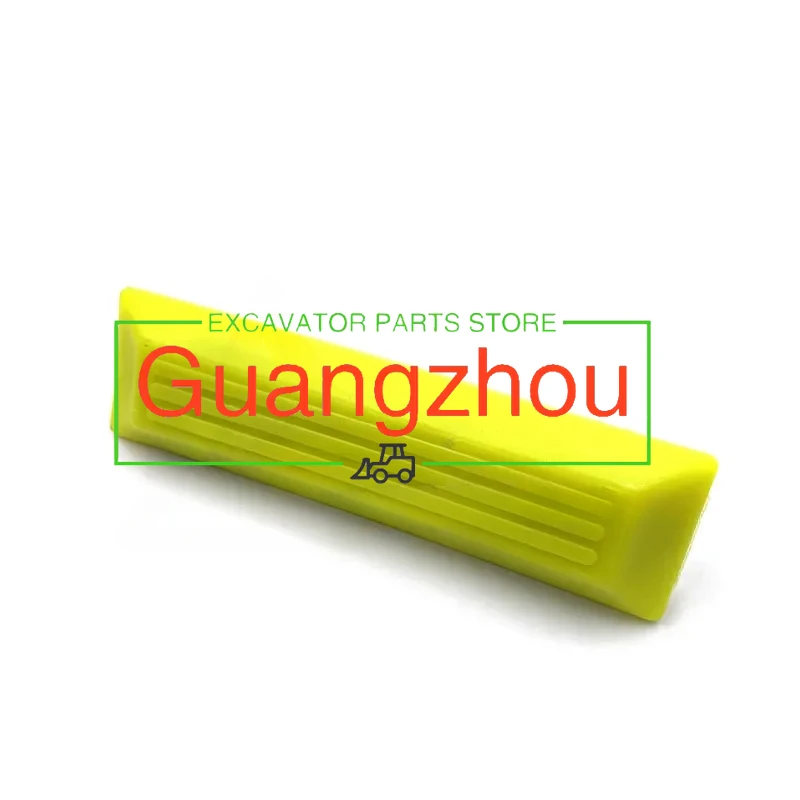 For XCMG XE15/17/20/26 SY16 Track  Block Chain Plate Rubber 1 PC Chain Plate Block Mini Digging Excavator Accessories view 2