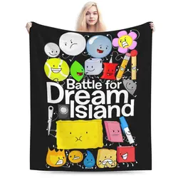 BFDI Poster Blanket Soft Warm Flannel Throw Blanket Cover for Bed Living room Picnic Travel Home Couch