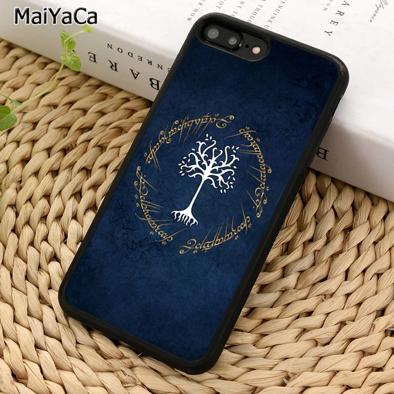 MaiYaCa TREE OF GONDOR LOTR Phone Case For iPhone 16 15 14 11 12 13 Pro MAX 6 7 8 Plus coque Shell