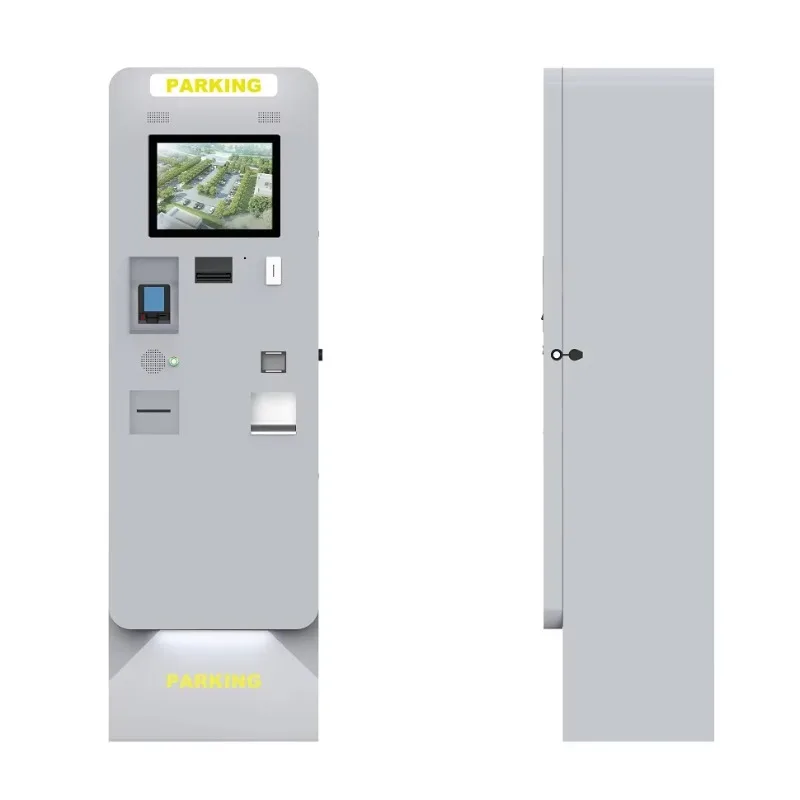 

【specialized】Outdoor Waterproof Drive Thru System Pay on Exit Systems Car Parking Lot Kiosk with Display Touch Screen