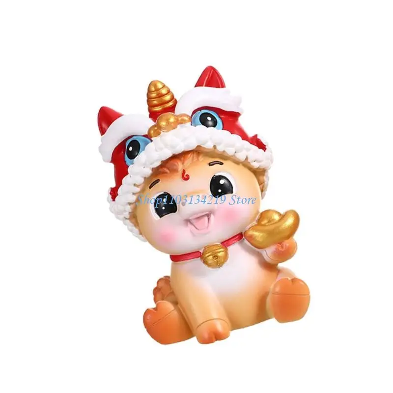 N5KC 2026 سنة من منحوتات الخيول تماثيل الراتنج القابلة للجمع زخرفة الطاولة #2