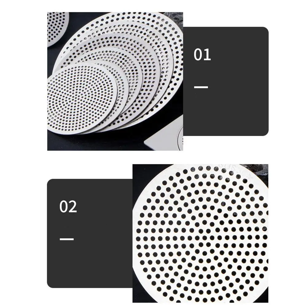 Stopper Home & Kitchen Shower Drain Cover Colander Bathroom Accessories Floor drain pad Sink Strainer Drains Cover Hair Filter