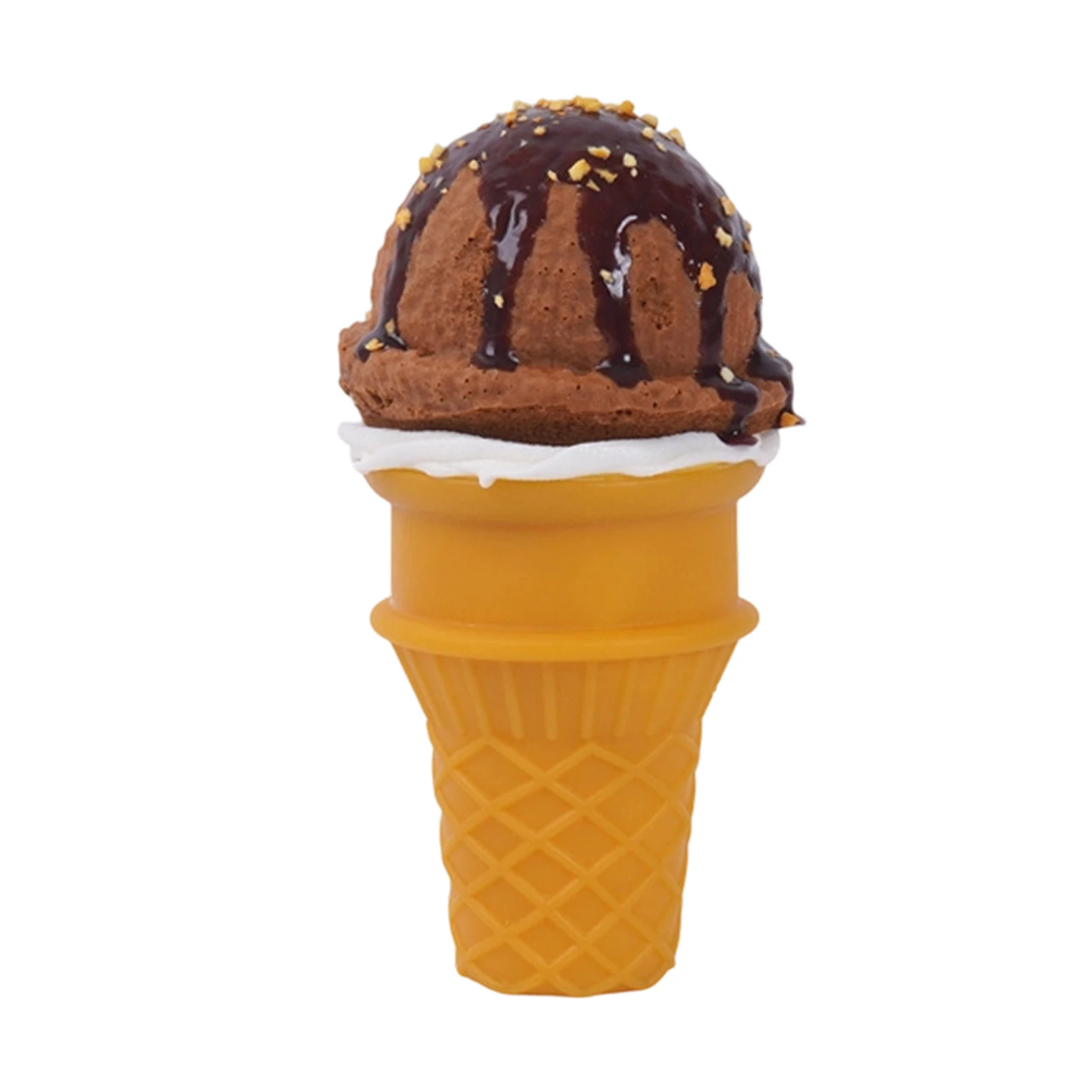 Simulation Ice Cream Model Realistic Artificial Ice-Cream Cone Fake Food Desserts Shop Display Model Photo Props Kids Toys Decor