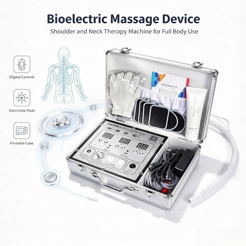 Bioelectric Massager Multifunctional Full Body Massage Device for Shoulder Neck Relax Home Salon Use