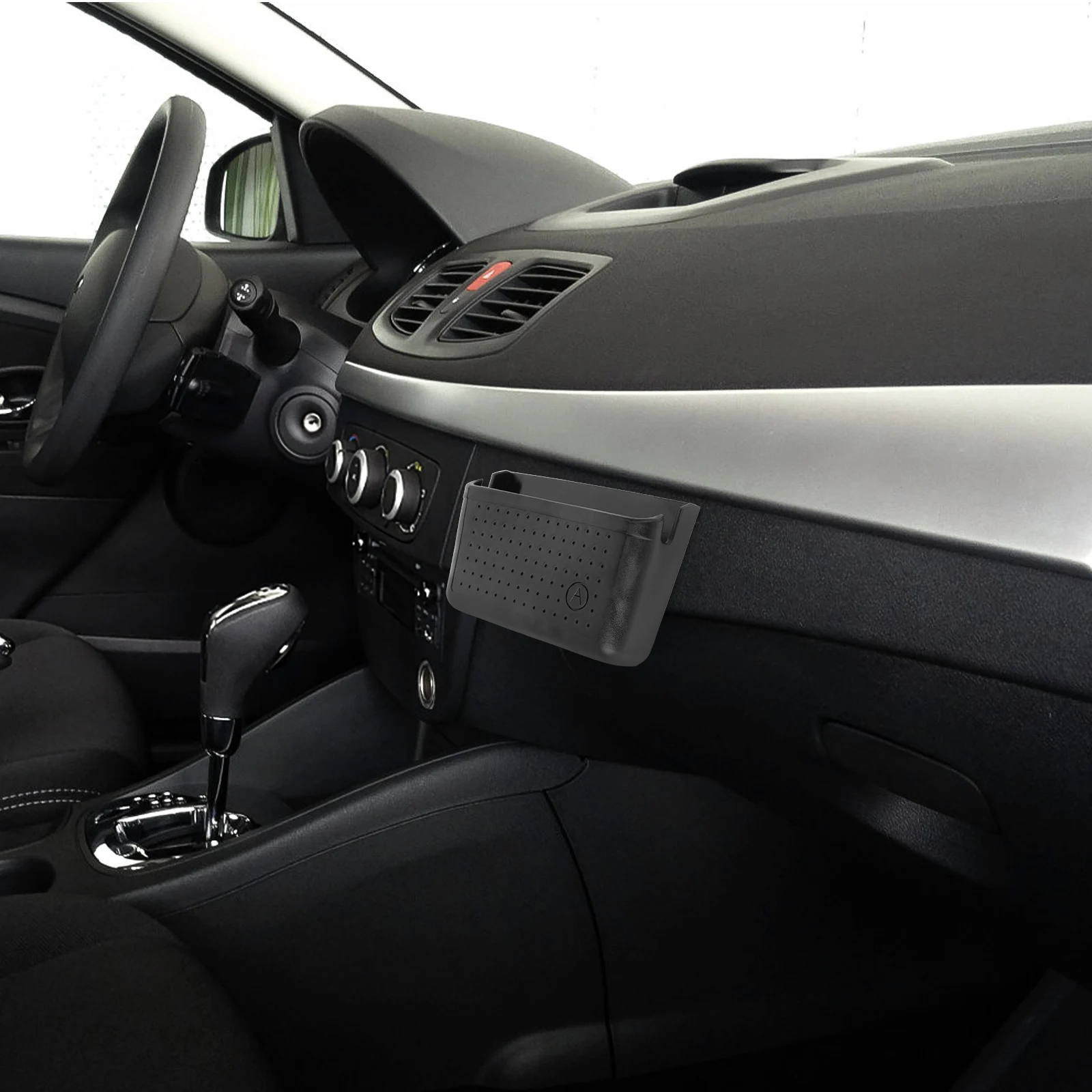 

【】Car Storage Organizer For Car Storage Box All Cars Car Auto Self Adhesive Mobile Phone Holder With Mobile Phone Holder