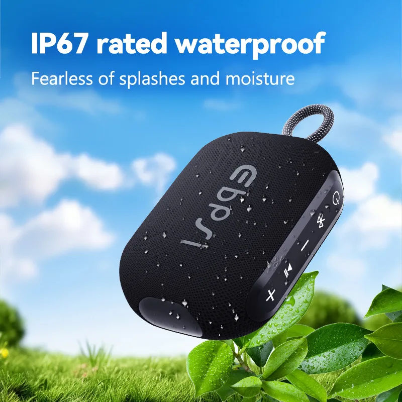 

4GO New Bluetooth Speaker Wireless Mini Speakers Outdoor Sports Portable Waterproof High Sound Quality Loud Volume Subwoofer