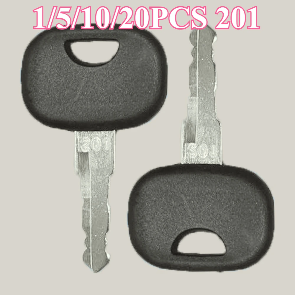 201 1/5/10/20PCS 3643912 Heavy Equipment Ignition Key For Takeuchi Wheel Loader TW65 TW80