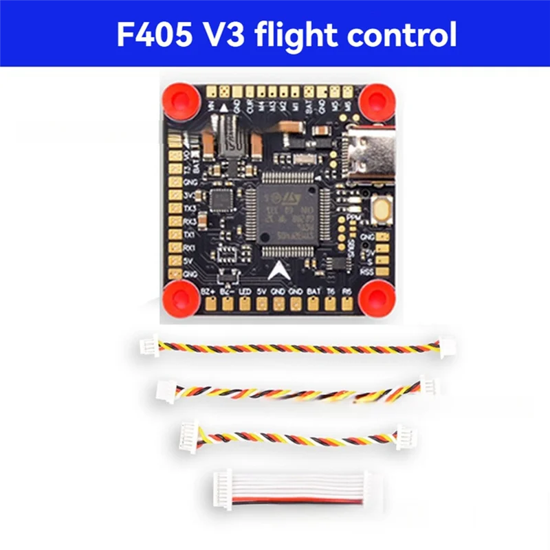 SQPP-RC FPV ドローン クアッドコプター F405 V3 フライト コントローラー、30.5X30.5Mm、PMU6500 ジャイロ、SBUS CRSFIBUS PPM セットアップ用