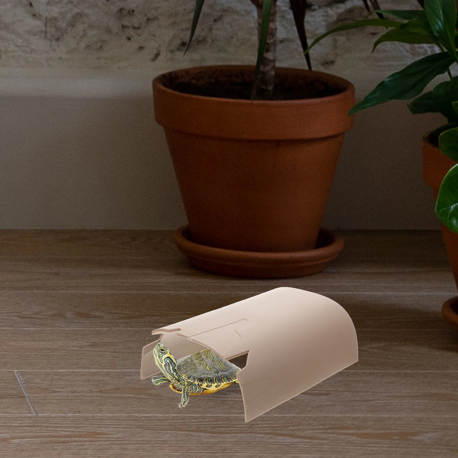 

Plastic Artificial Small Reptiles Decorative Fake Cave Simulation Resting Hiding Spider Supply Decorative Simulation Cave