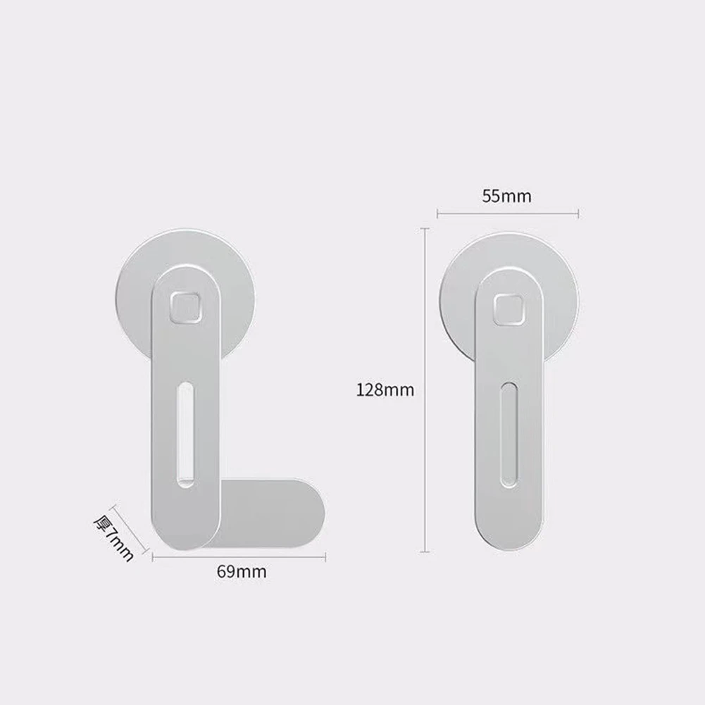 ที่ยึดโทรศัพท์มือถือสำหรับแล็ปท็อป ปรับระดับได้ ใช้กับแล็ปท็อปหรือติดตั้งด้านข้างจอคอมพิวเตอร์ ที่ยึดโทรศัพท์แบบแม่เหล็กสำหรับ iPhone 13/12 Series