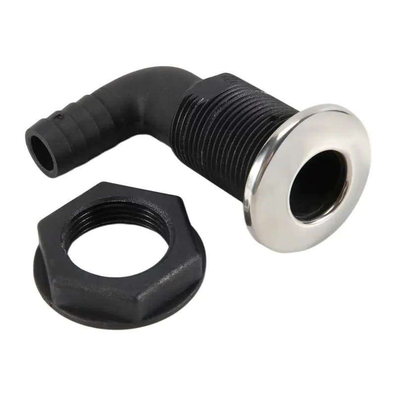 Customer Favorite 3/4 Inch Universal Hull Hose Connector Nylon Water Outlet Marine Ship Accessories