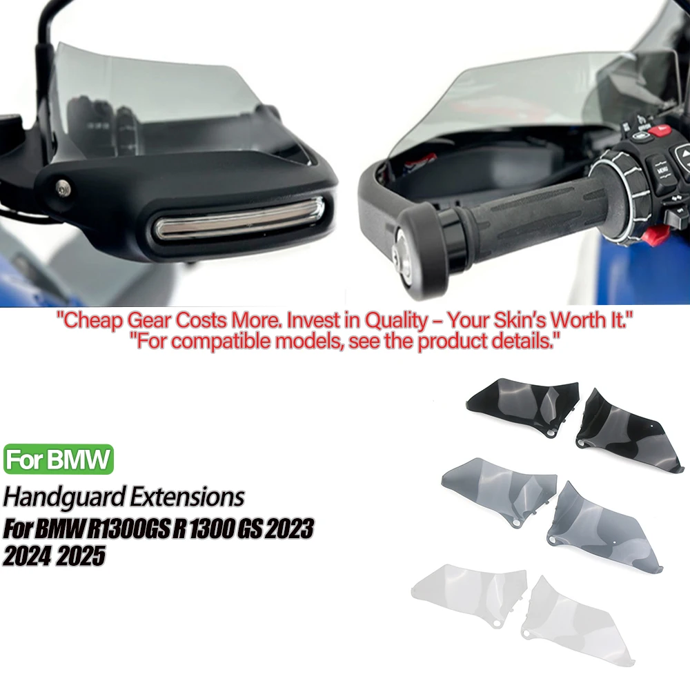 

For BMW R1300GS 2024 2025 R 1300 GS 2023 Motorcycle Accessories Handguard Extension Shield Protector Windshield Hand Guard