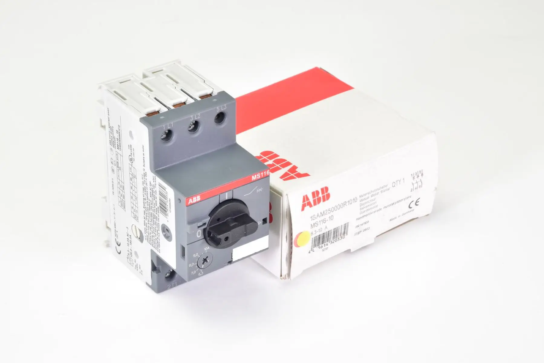 Arrancador de Motor Manual MS116 MS116-10.0 MS116-10 1SAM250000R1010 10140953