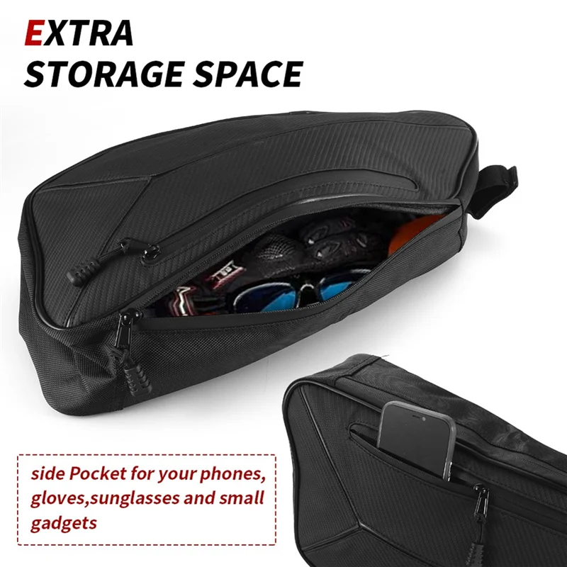 

Highly Recommended Motorcycle Side Storage Bags For Polaris Slingshot SL S LE SLR GT Side Door Bag Accessories