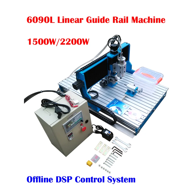 

6090L линейная направляющая рельсовая машина автономная система управления DSP гравировальная машина 6090 гравер не нужен компьютер