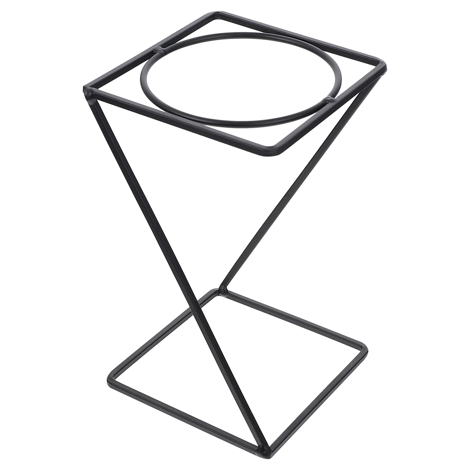 Coffee Dripper Filter Rack Square Metal Holder Coffee Filter Rack Accessory Durable Easy Assemble Washable Cloth