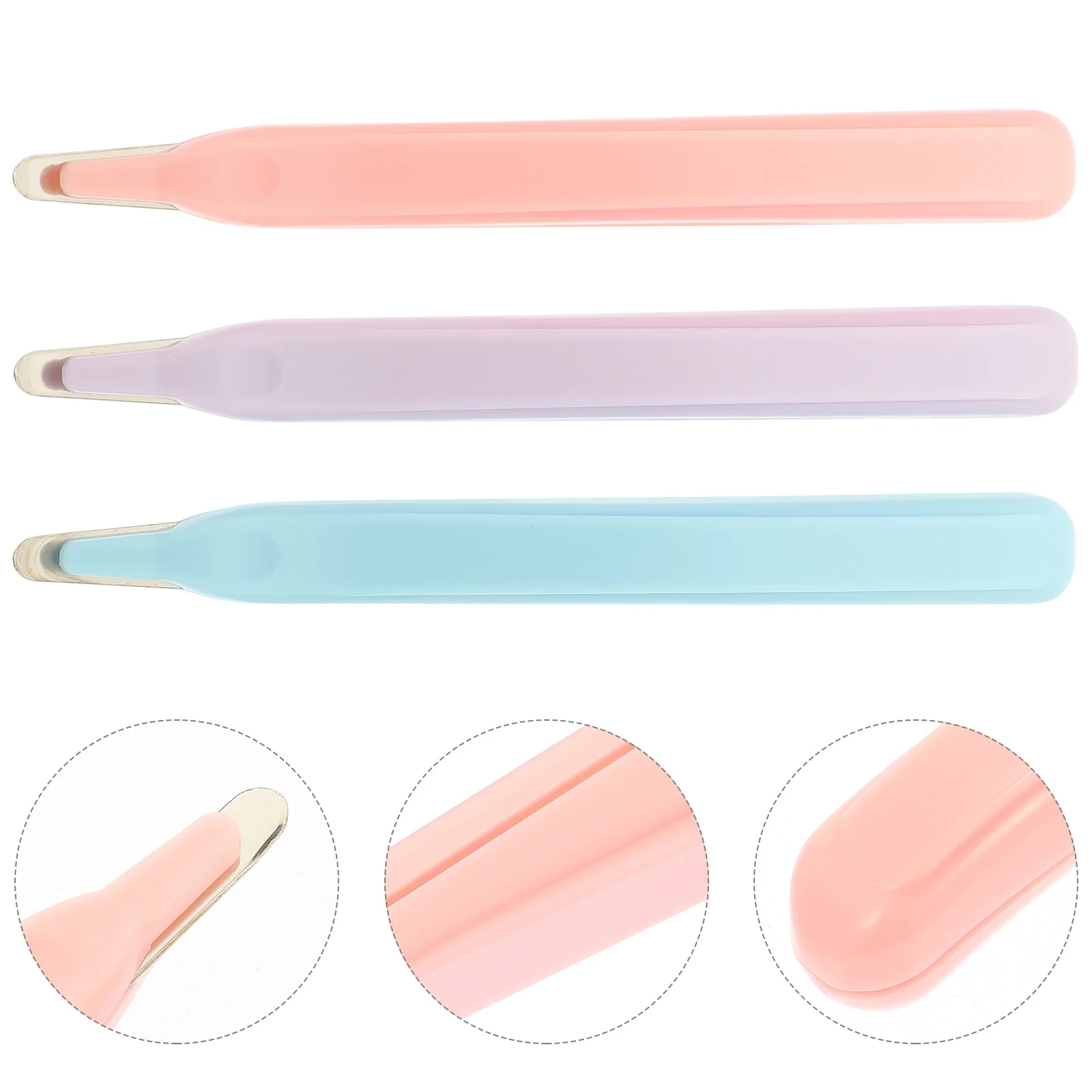 3 Pcs Office Supplies Magnetic Nail Remover Heavy Duty Stapler Ergonomic Removing Tool Student