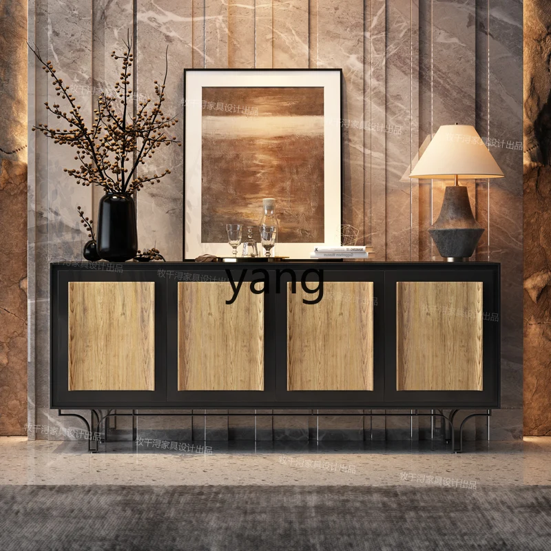 CX Vintage Style Entryway Cabinet High-End Villa Living Room Storage Decorative Cabinet