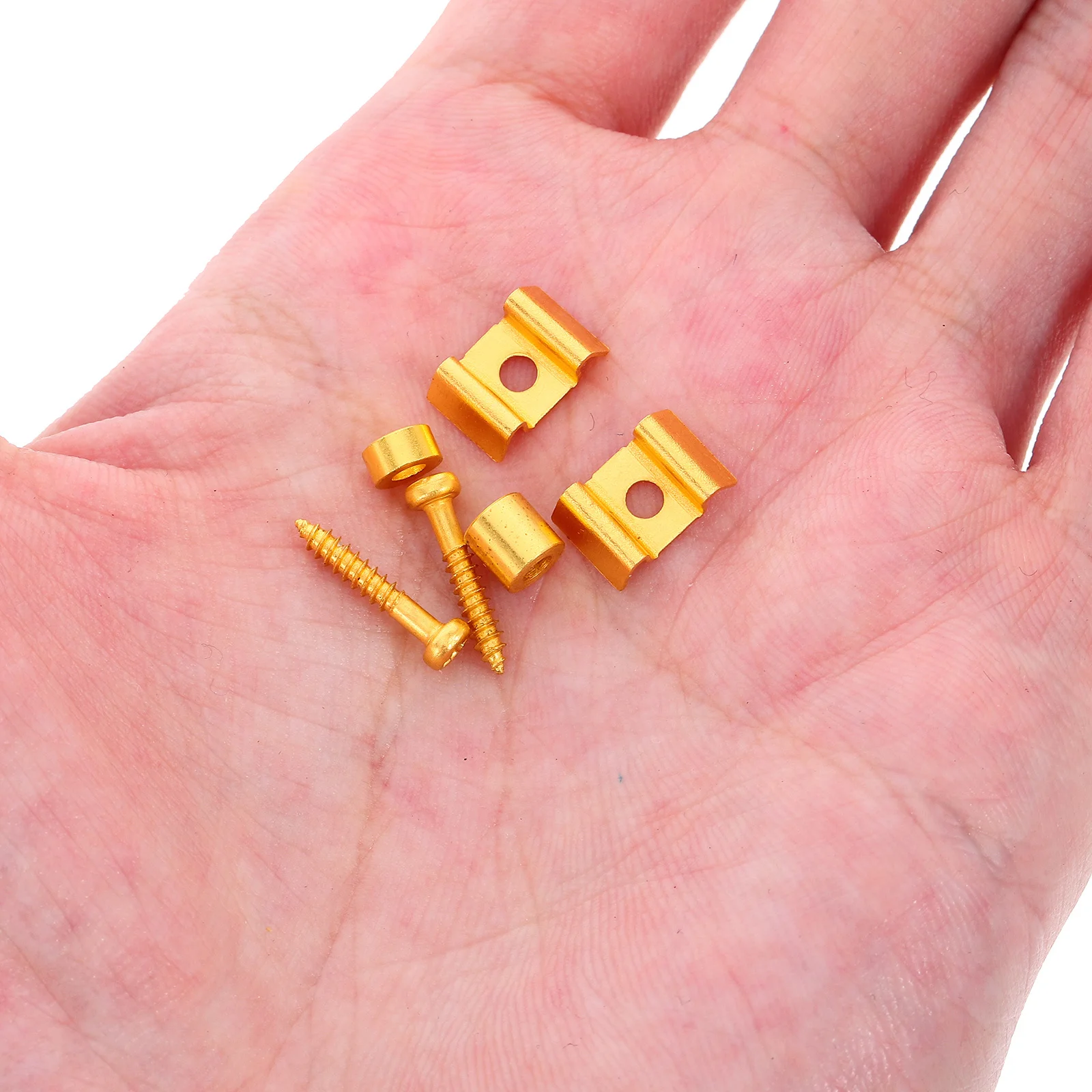 

Electric Guitar String Buckle Accessories Straps Cymbal Clamp Joining Clips Bridge Strings Acoustic Replacement