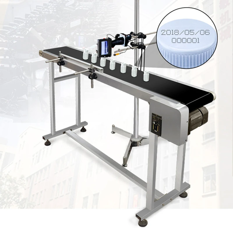 New 950 Smart Inkjet Printer To Print Production Date Small Automatic Coding Machine Printer Marking Machine Barcode QR Code