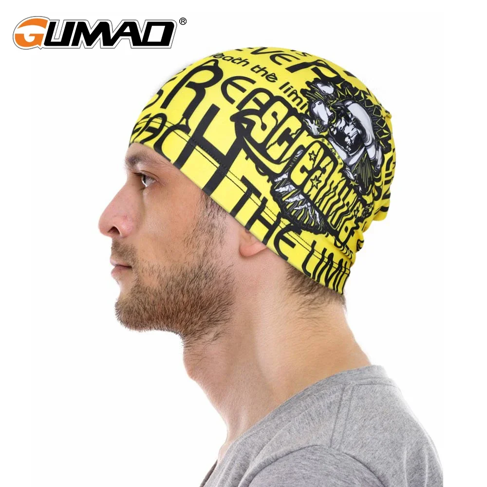 Fashion Hip Hop Cap Sport Baseball Running Cap Cycling Riding Basketball Headscarf Bike Beanie Cool Skull Hat Women Men Summer